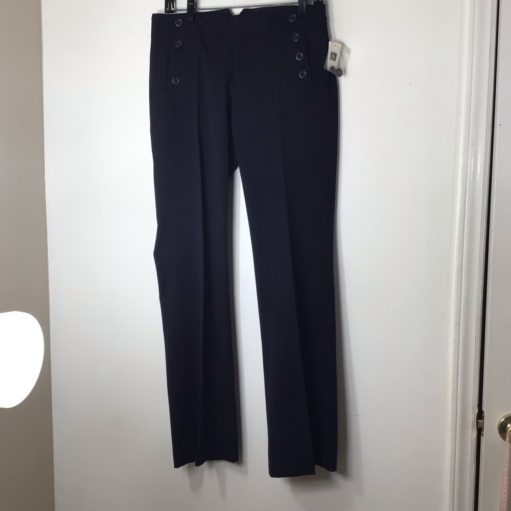 NWT Gap pants women 4 blue career classic